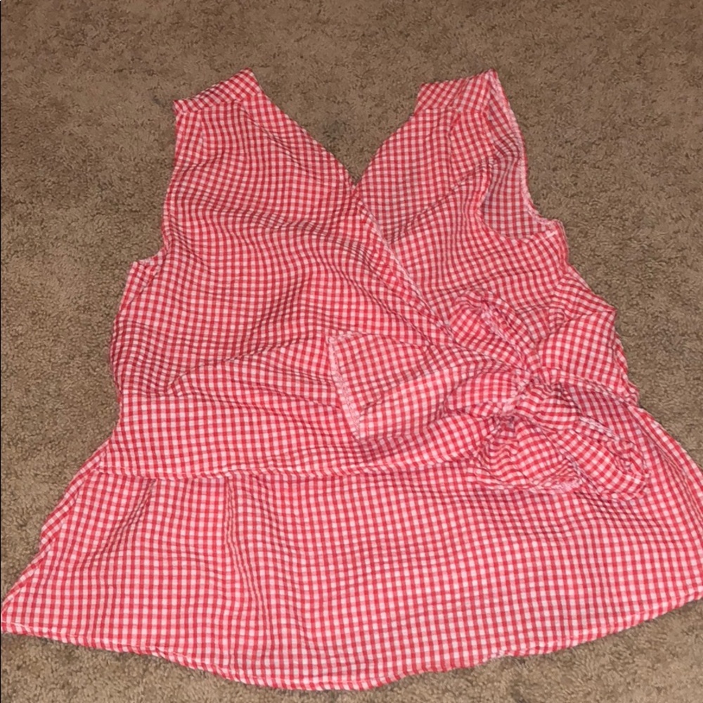 Gingham wrap